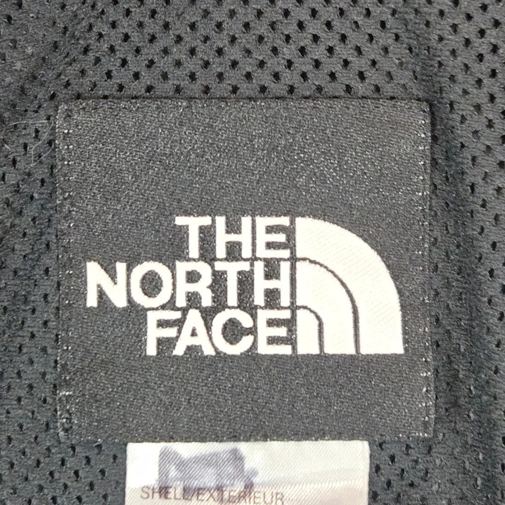 The North Face Mens Hydrenaline Windbreaker Jacket Medium Black Hooded Gorpcore